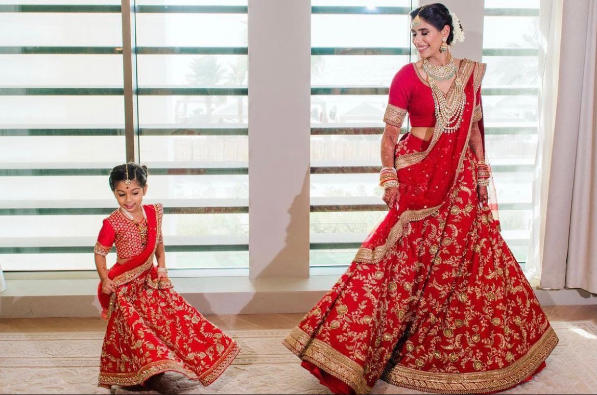 The Sabyasachi bridal look